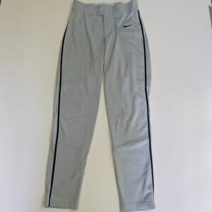 Nike Vapor Select Baseball Pants Men’s Small Gray Athletic Performance Pants